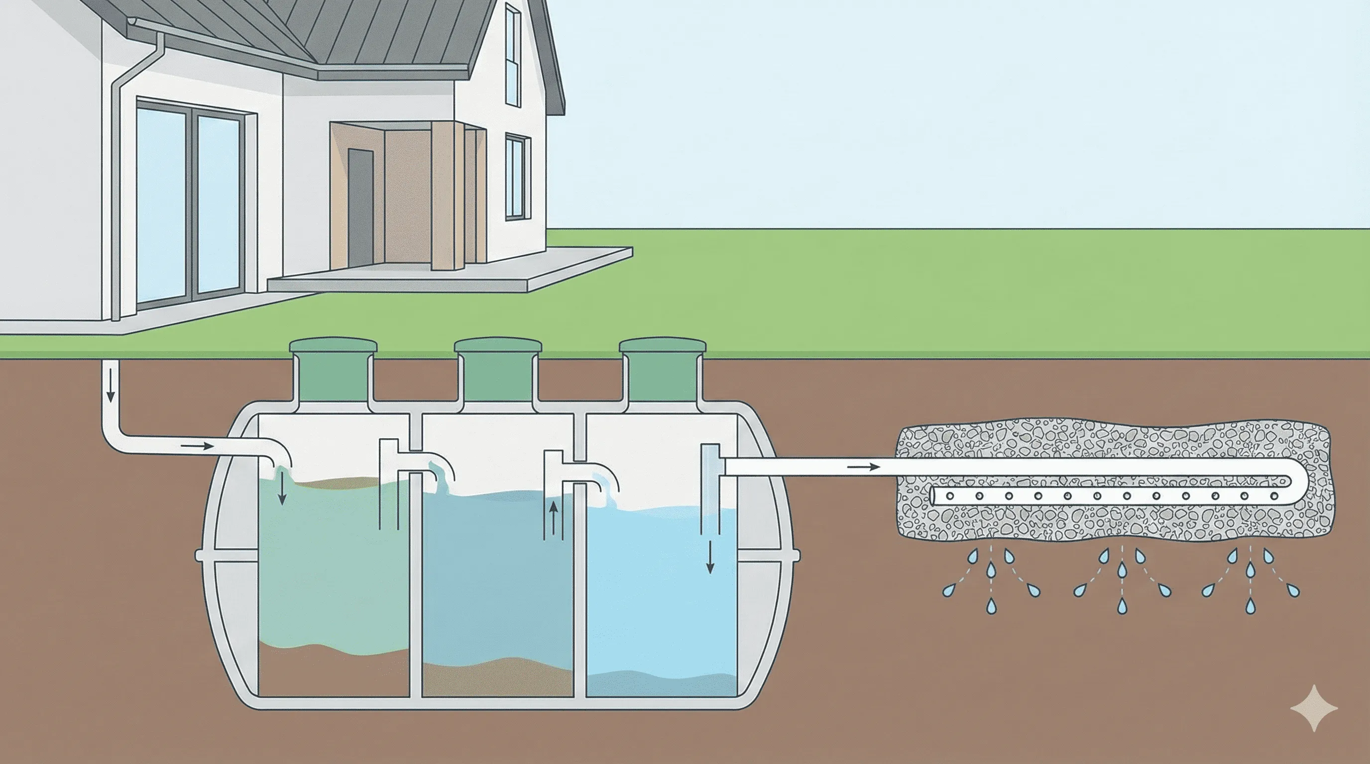 Устройство септика