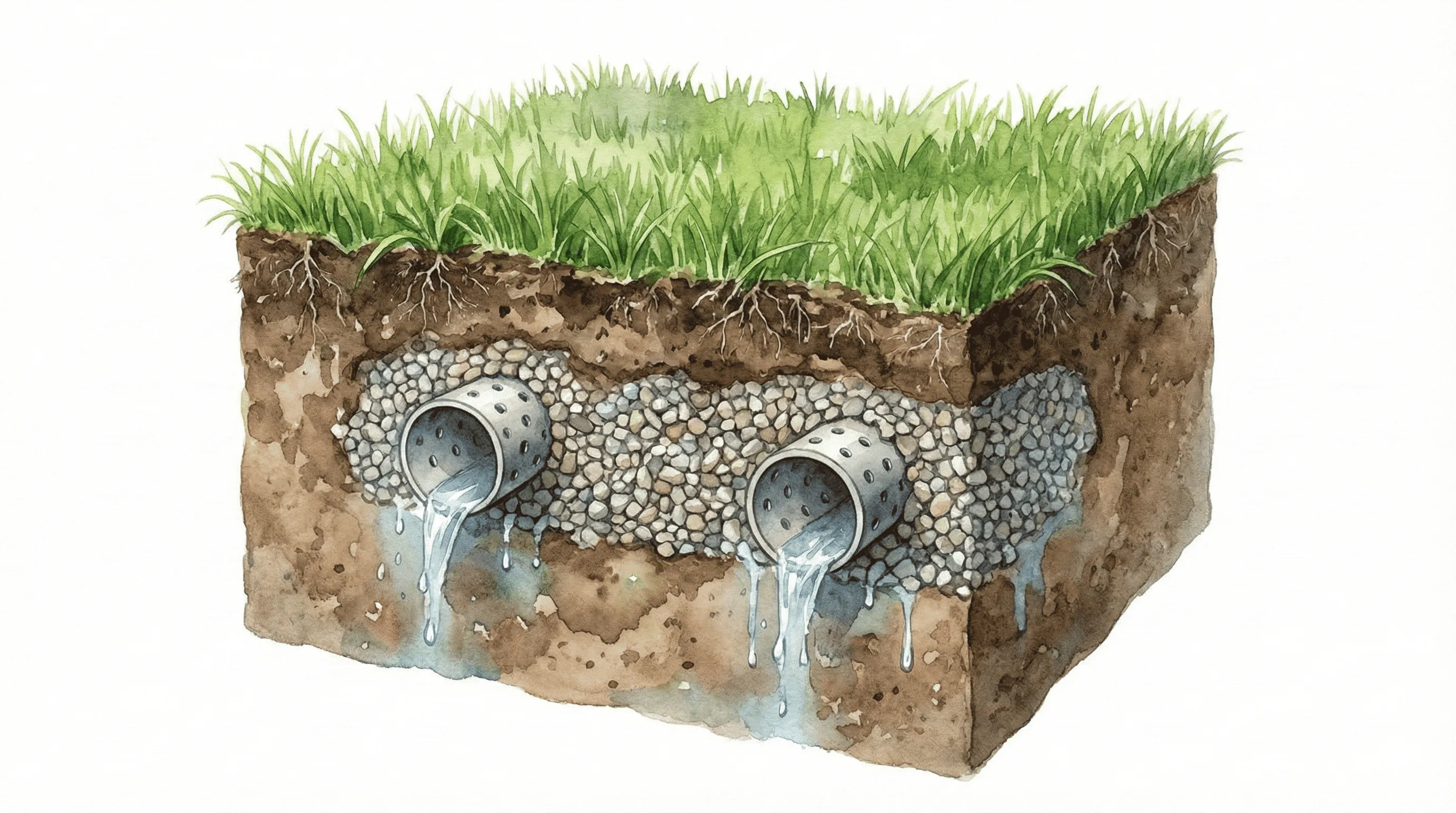 Дренажное поле
